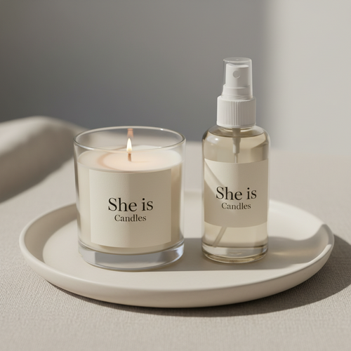 Candle and Room, Body, Pillow Spray combo
